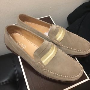Coach Men’s Griffith Suede Loafers Sand 10.5